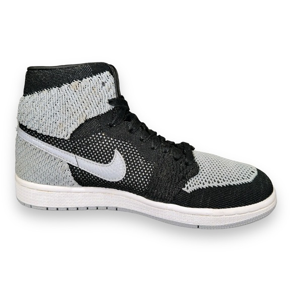 Jordan 1 Retro High Flyknit Shadow (GS) - Picture 11 of 16